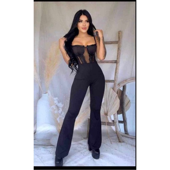 NEW NEW!Beautiful jumpsuit fitted to the body, enhances and stylizes your figure - Picture 3 of 3